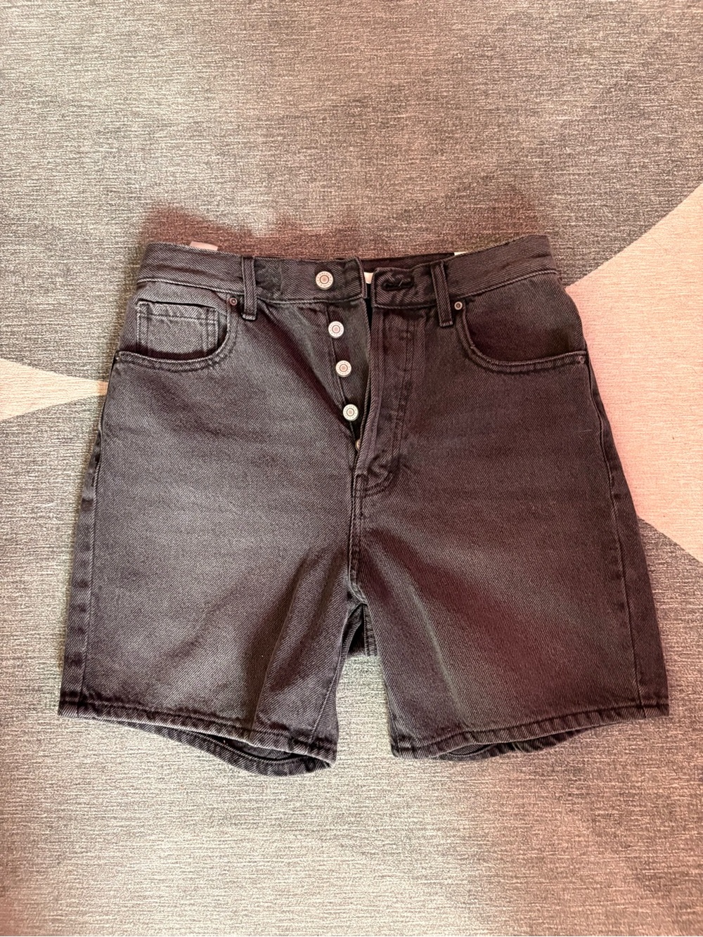 PacSun Dad Short Women's Black Waist 27 NWT